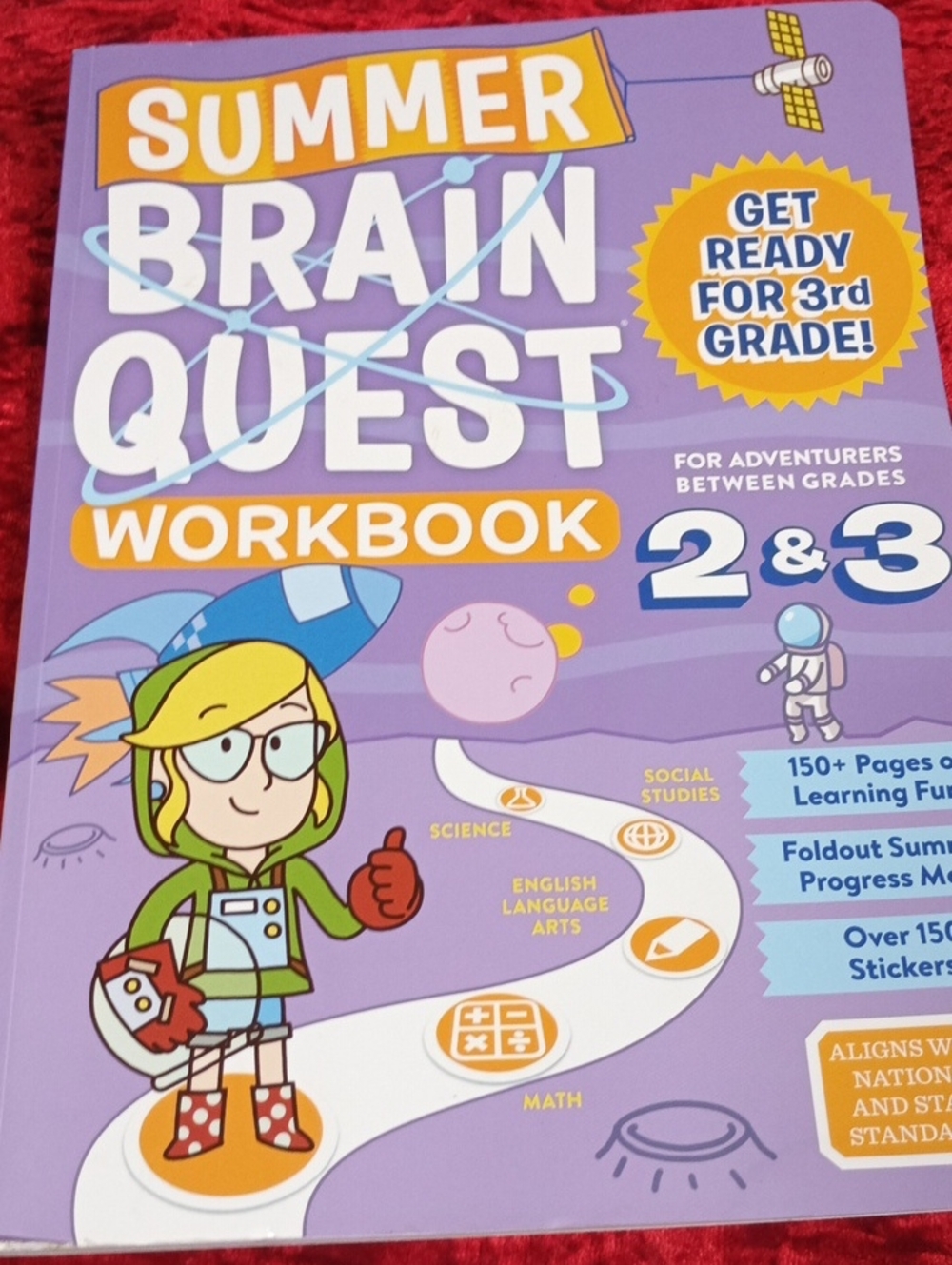 Summer Brain Quest Workbook for Grades 2 & 3 - Purple